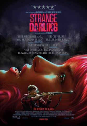 Strange Darling (Open Caption)'s poster