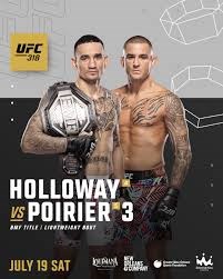 UFC 318: Holloway vs. Poirier 3's poster